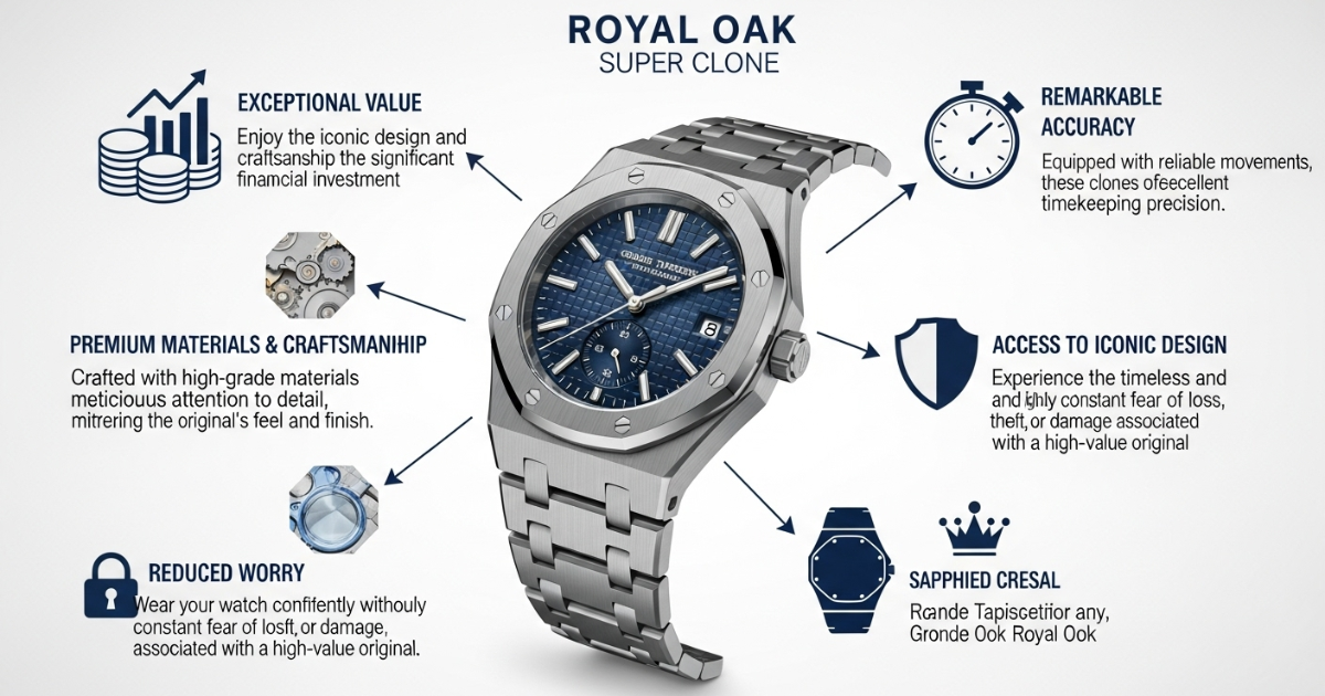 Benefits of Owning a Royal Oak Super Clone