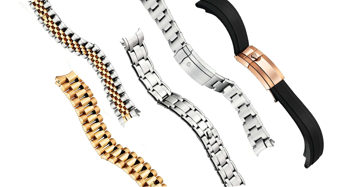 Watch bracelet and clasp quality control inspection detail