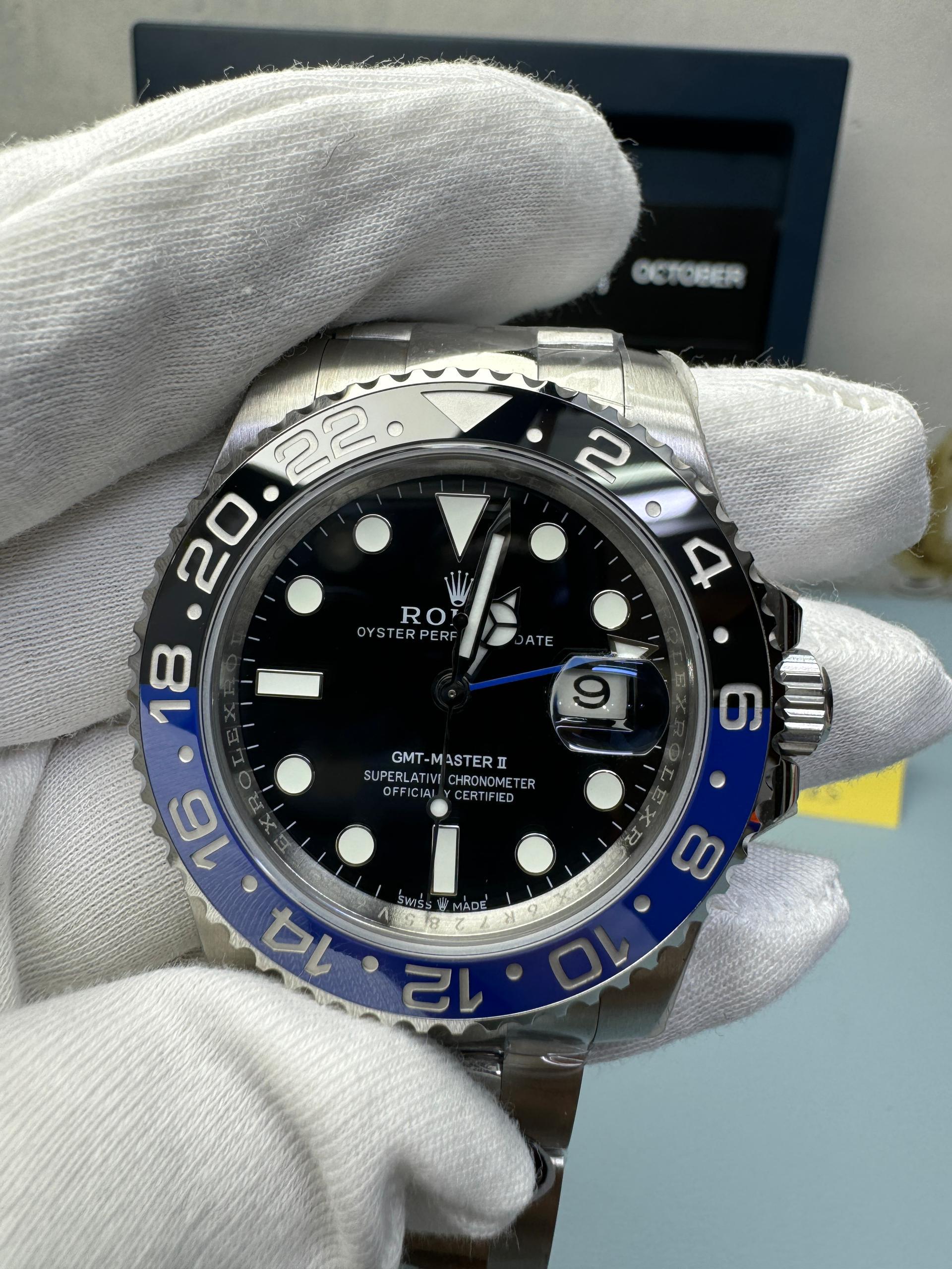 rolex GMT-Master II batman super clone