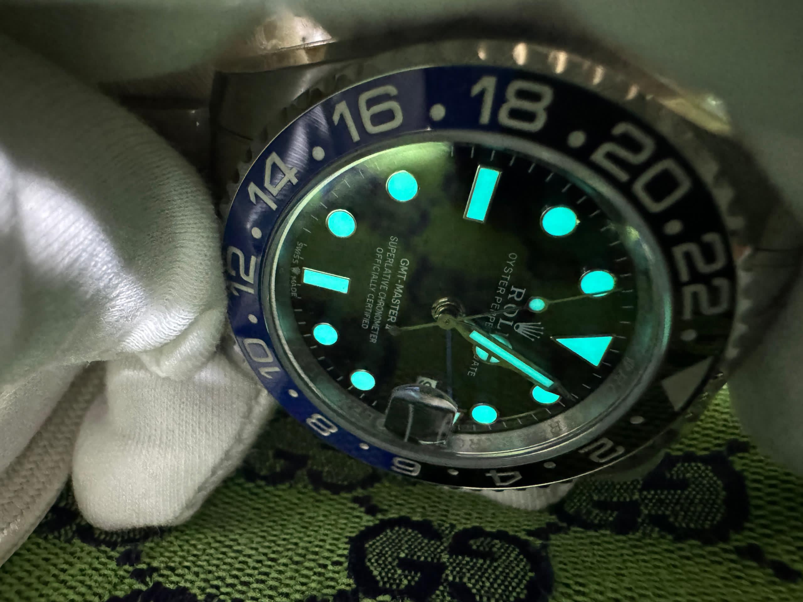 rolex GMT-Master II batman super clone