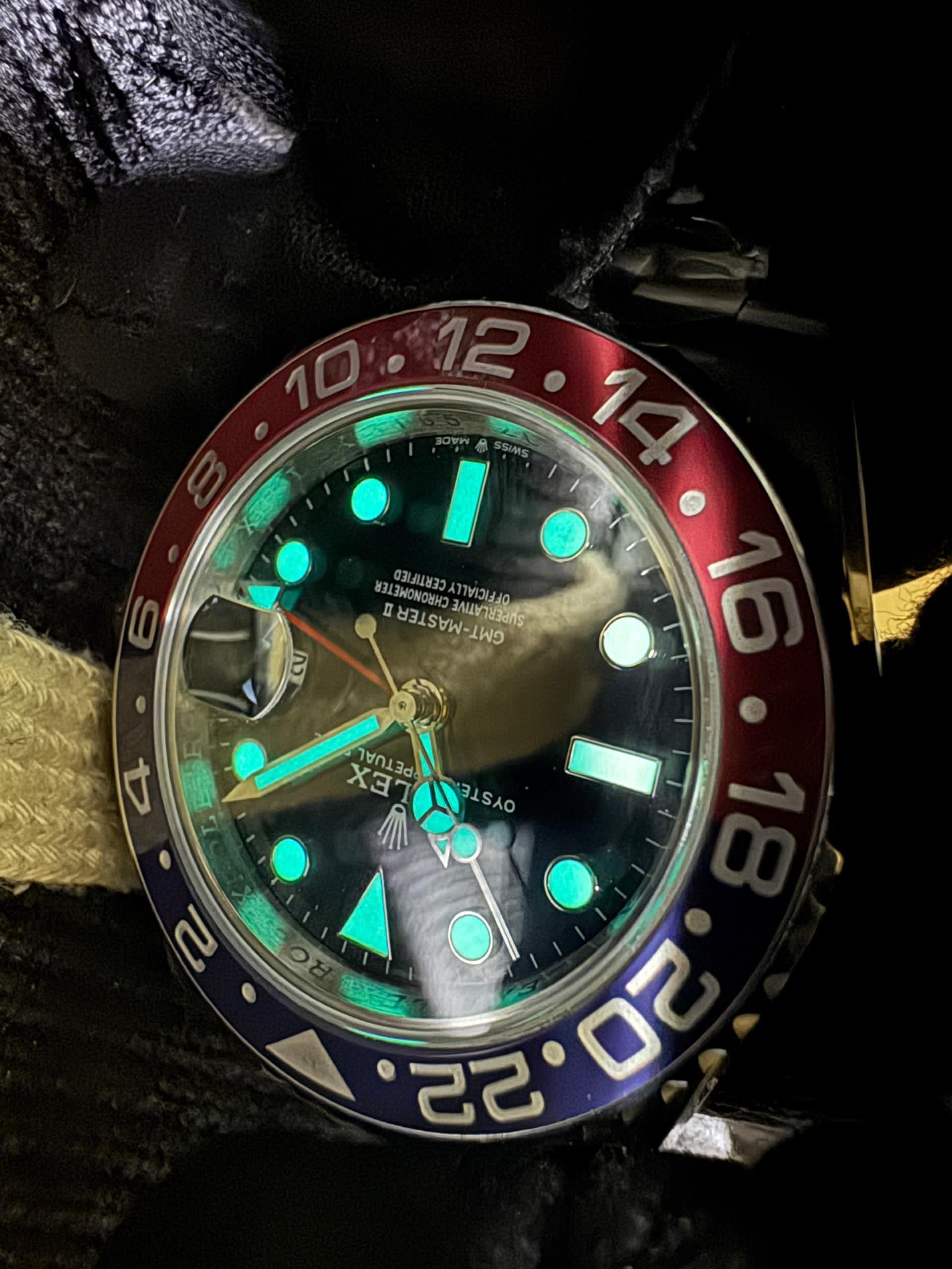 rolex GMT-Master II pepsi super clone