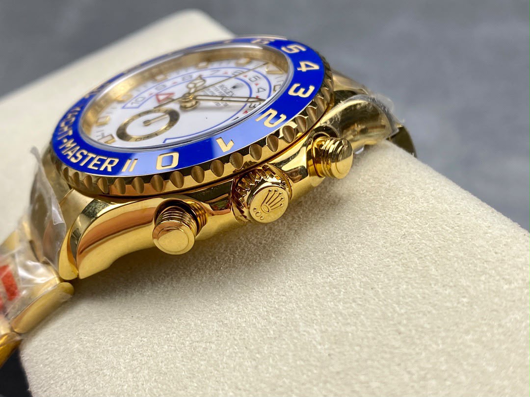 rolex yacht master II 116688 YELLOW gold regatta chronograph dial 40mm