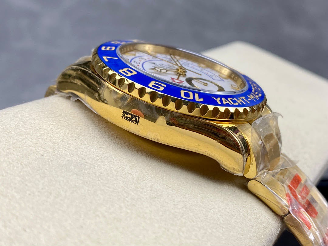 rolex yacht master II 116688 YELLOW gold regatta chronograph dial 40mm