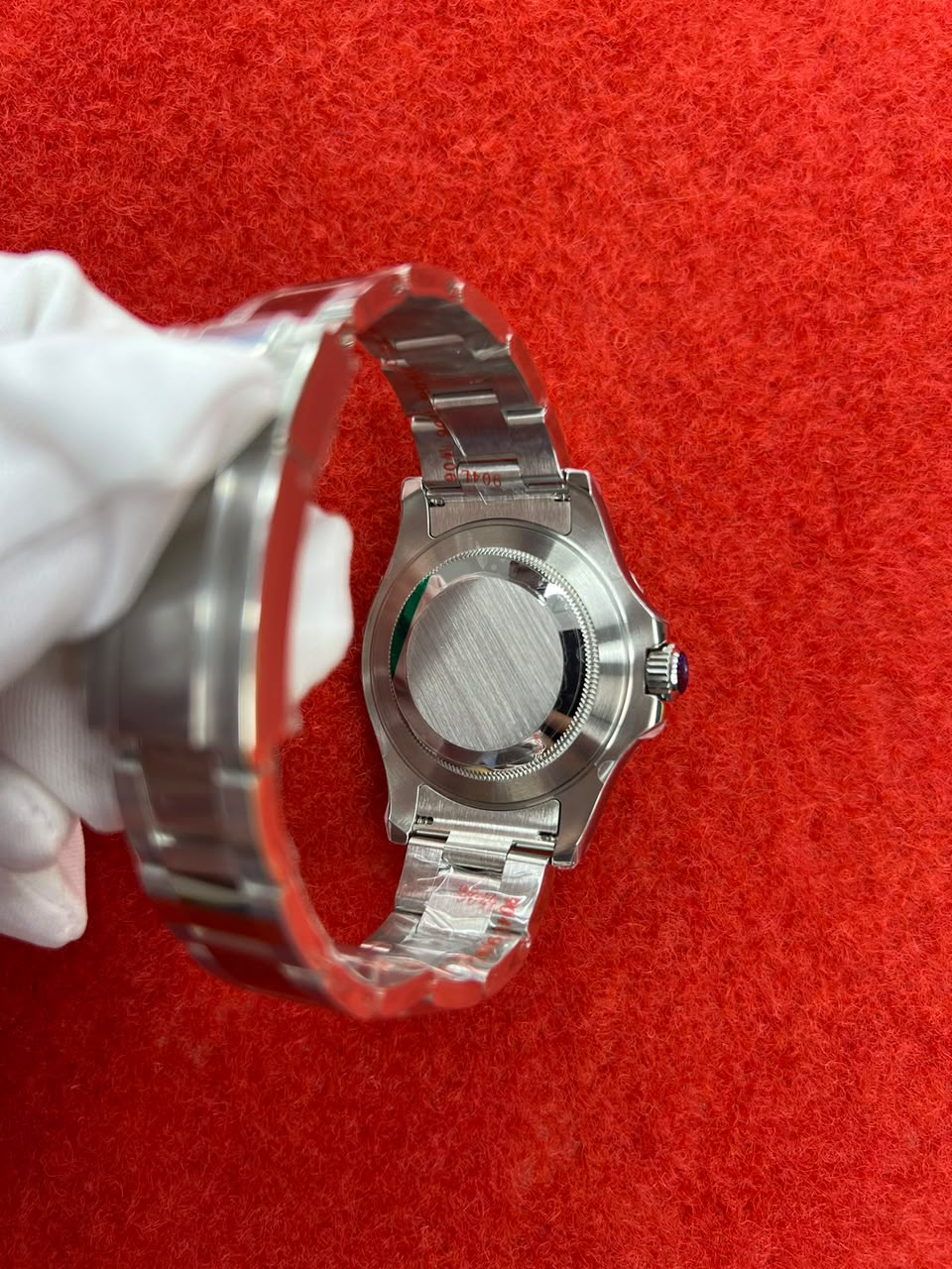 rolex yacht master 116622 rolesium platinum bezel blue dial 40mm