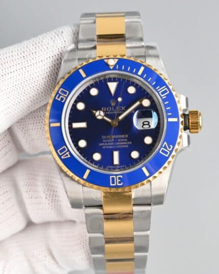 Rolex Submariner 16613 Super Clone : Two-Tone Blue Dial 40mm
