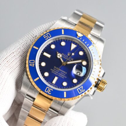 Rolex Submariner 16613 Super Clone : Two-Tone Blue Dial 40mm