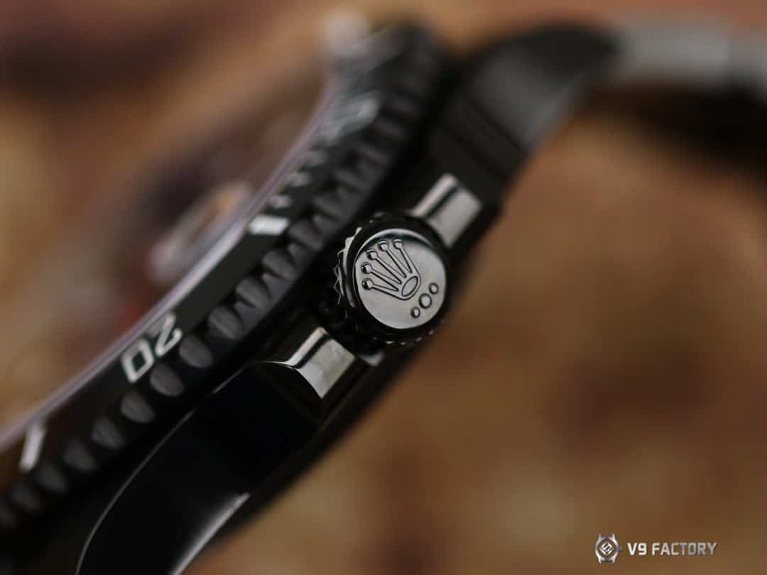 Rolex Submariner 116610LN Super Clone : Blaken Blackout Custom 40mm