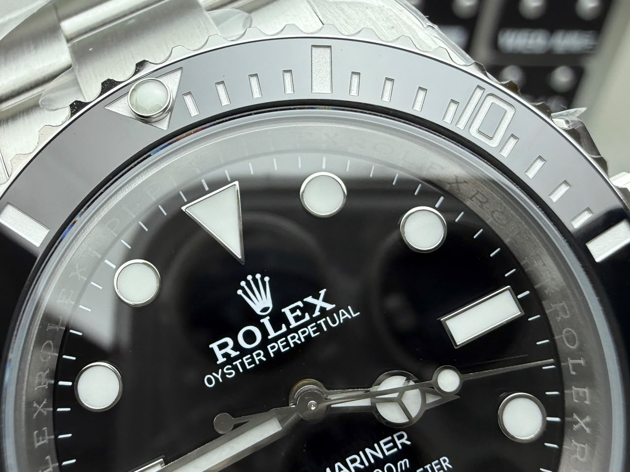 Rolex Submariner 124060 Super Clone : No-Date Black Dial 41mm