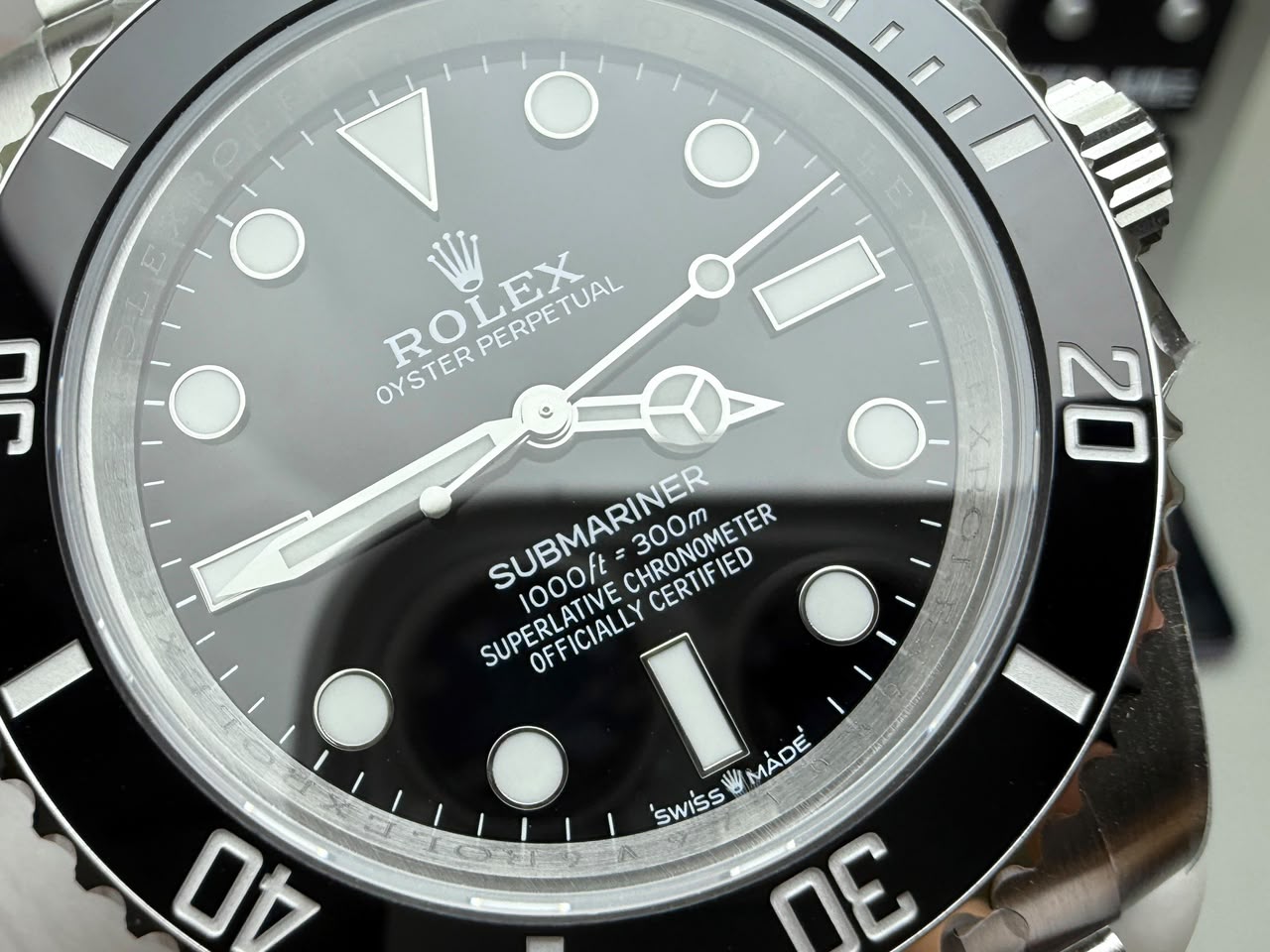 Rolex Submariner 124060 Super Clone : No-Date Black Dial 41mm
