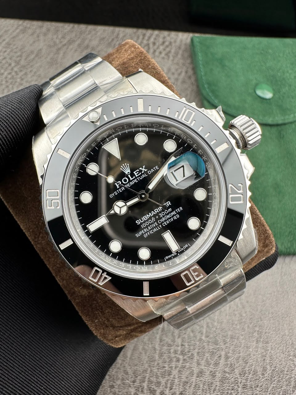 Rolex Submariner Date 116610LN Super Clone : 40mm Black Dial