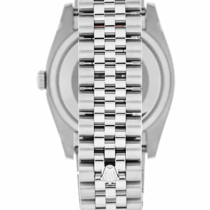 Rolex Datejust 116234-0084 Super Clone : Steel Fluted Bezel Silver Dial 36mm