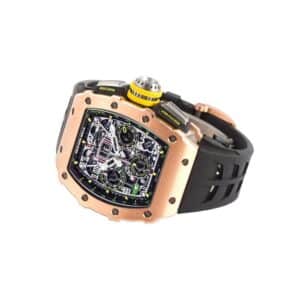 Richard Mille RM 011 Super Clone : Rose Gold Flyback Chronograph